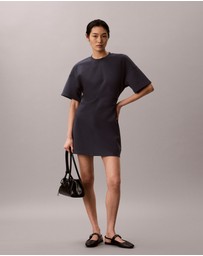 Calvin Klein Jeans - Logo Rib Interlock Dress