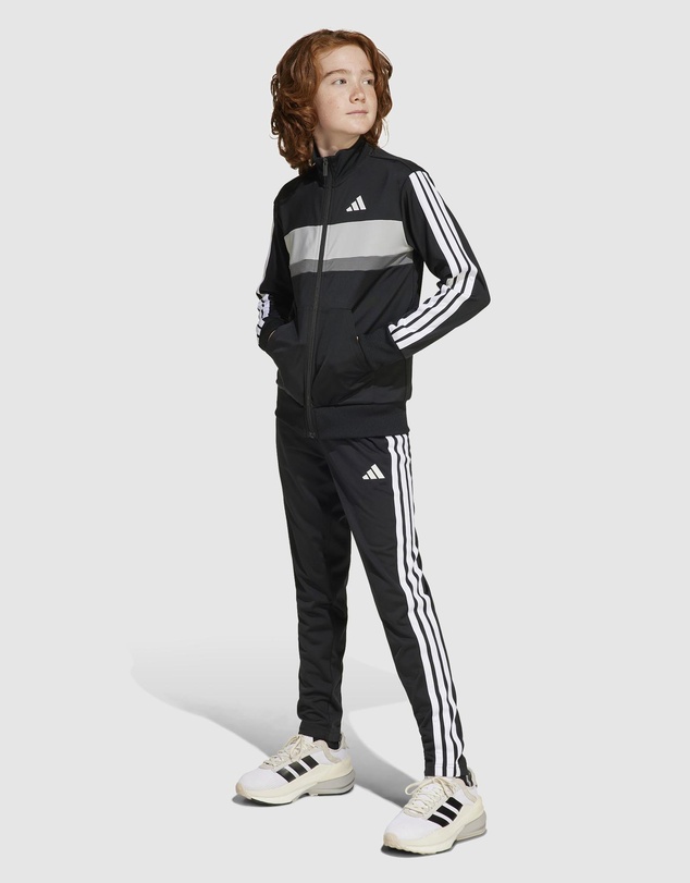 adidas Sportswear - Seasonal Essentials Tiberio 3 Stripes Tricot Tracksuit - Teens