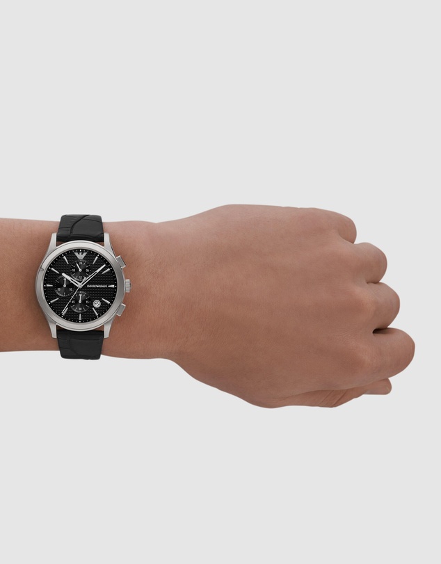 Emporio Armani - Black Chronograph Watch
