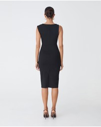 Forcast - Sutton Twist Shoulder Dress