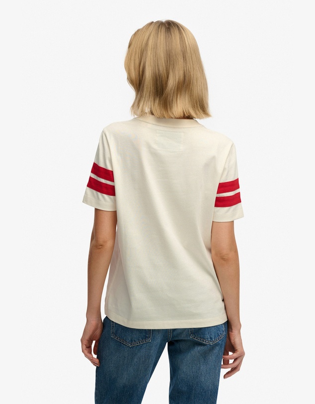 Superdry - Varsity Stripe Script Tee