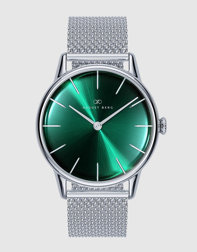 August Berg - Serenity 32mm Stainless Steel Mesh Watch