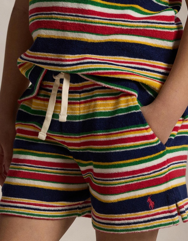 Polo Ralph Lauren - Striped Cotton Terry Shorts - ICONIC EXCLUSIVE - Babies-Kids