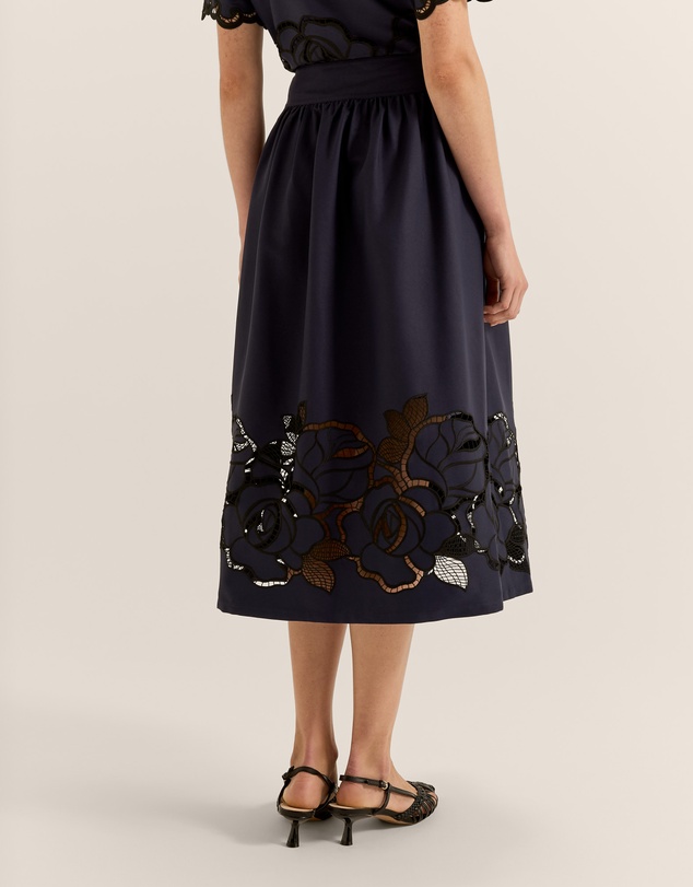 Review - Orchid Lace Midi Skirt