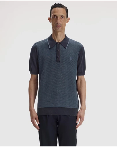Fred Perry - Tonic Waffle Knitted Shirt