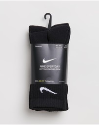 Nike - Nike Everyday Cushion Crew Socks 3-Pack