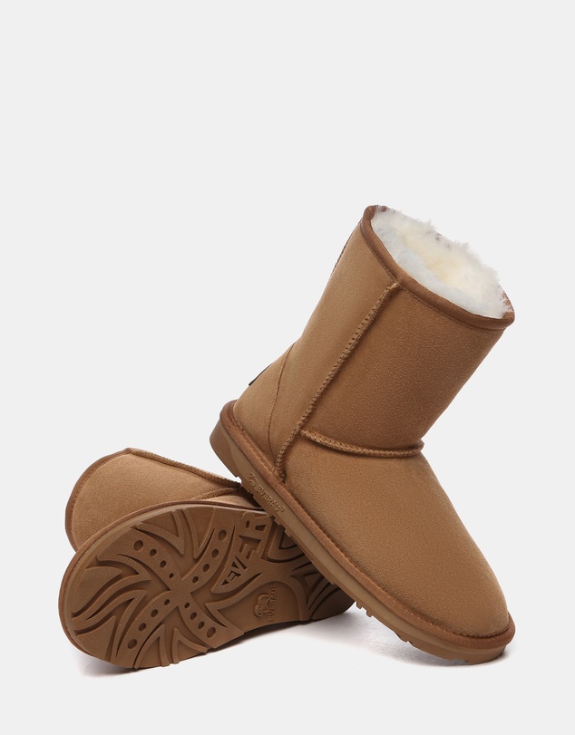 EVERAU - EverAU Ugg Short Classic Suede Cow Suede Upper UGG Boots