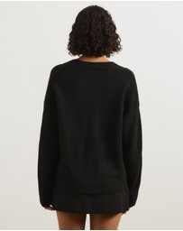 Atmos&Here - Tiana Fluffy Knit Cardigan