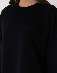 ALEXANDRA - Emby Long Sleeve Top Black