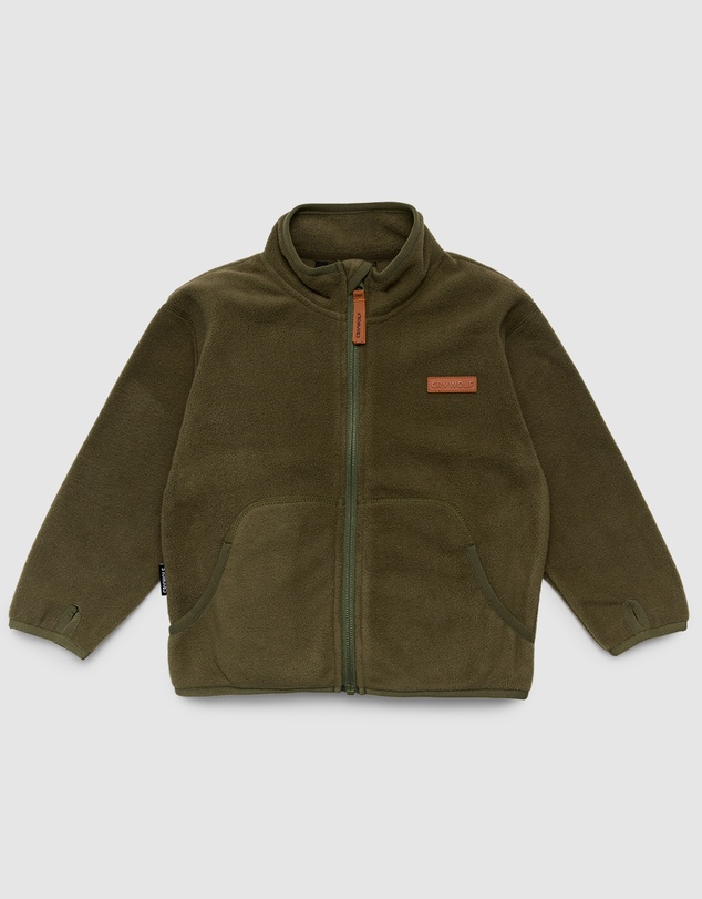 Crywolf - LIGHTWEIGHT FLEECE Olive