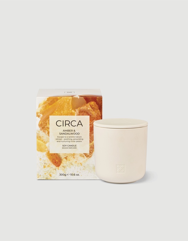 CIRCA - Amber & Sandalwood Soy Candle