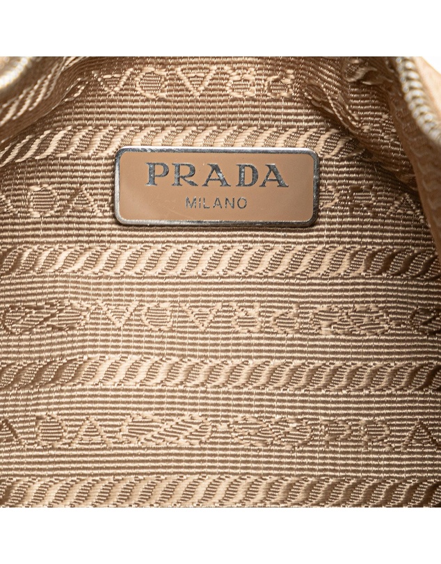 Pre-Loved by Azura Reborn - Pre-Loved prada Prada ReEdition 2005 Mini Bag Beige