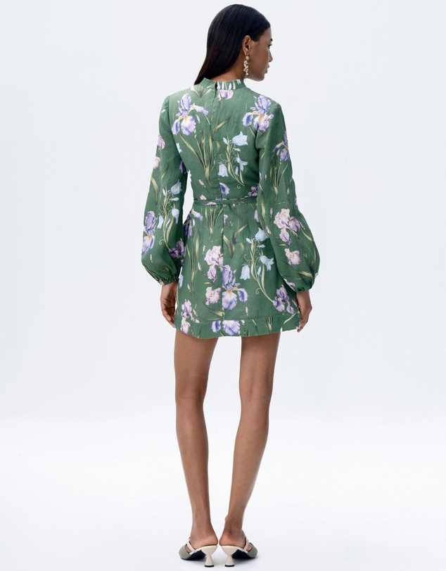 JUSTIN TONG - Eira Linen Mini Dress