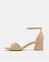 Call It Spring - Vicki Ankle Strap Block Heels