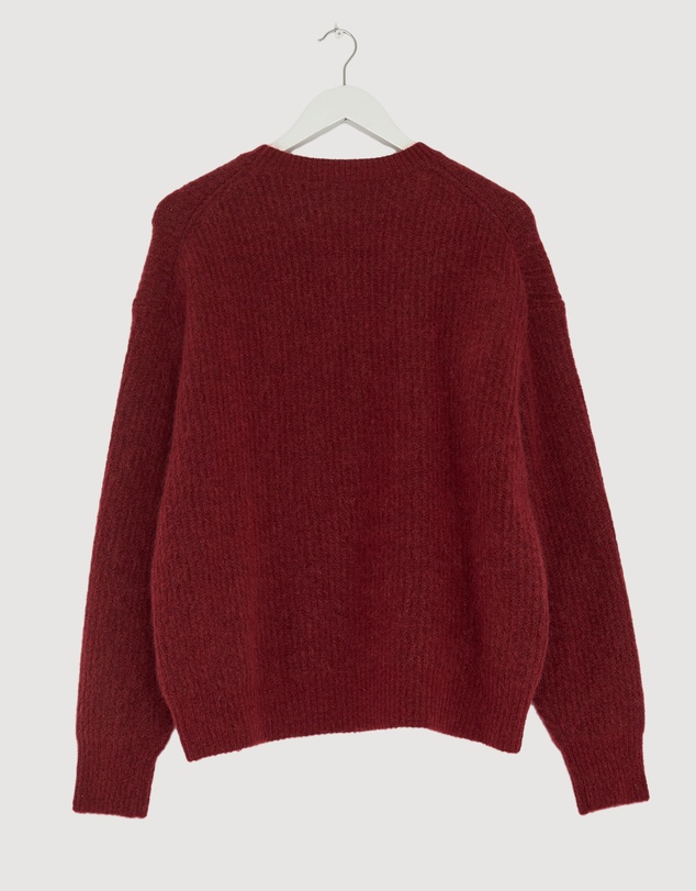 Revibe - Repaired Assembly Label Francis Rib Knit Jumper - AU M