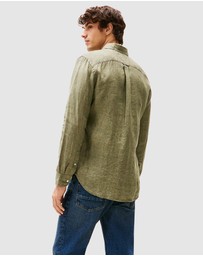 Tommy Hilfiger - Regular Fit Pure Linen Shirt