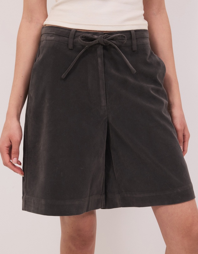 Calli - Arlo Faux Suede Shorts