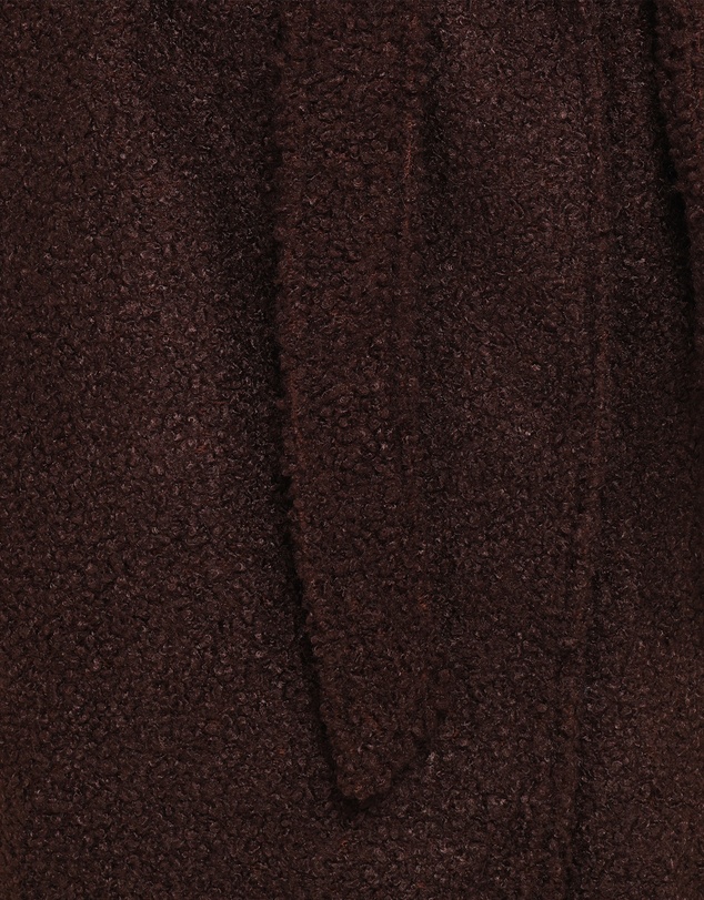 Petal & Pup - Goodie Shearling Coat - Chocolate