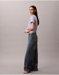 Calvin Klein Jeans - Embroidered Monogram Logo Tee