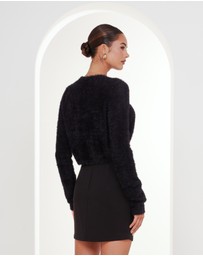 Pilgrim - Minxy Fluffy Knit Bolero