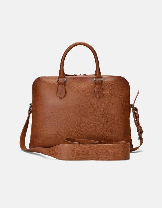 Polo Ralph Lauren - Pebbled Leather Commuter Bag