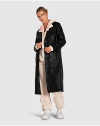 Belle & Bloom - Unstoppable Leather Trench