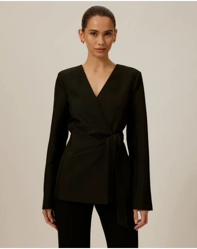 Tussah - Wrap Blazer Jacket
