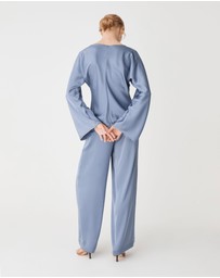 Forcast - Asma Satin Bias Cut Top