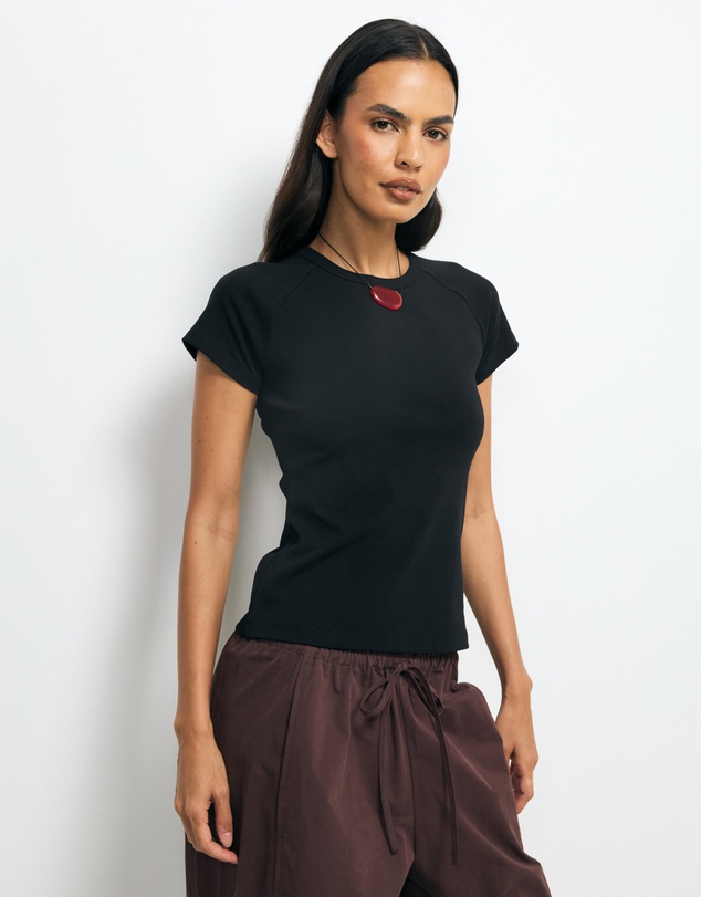 AERE - Organic Cotton Raglan T-Shirt