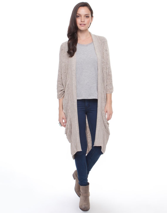 All About Eve - Say No More Cape Knit