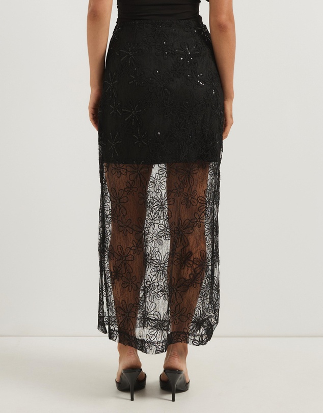 Atmos&Here - Quinn Sequin Midi Skirt