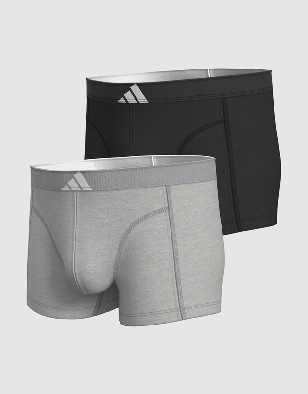 adidas Sportswear - 2 Pack Active Flex Cotton Body Trunk Underwear