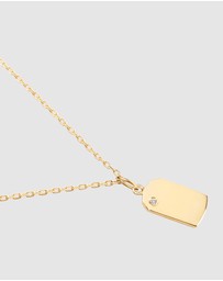 Luna Rae - Solid Gold - Diamond Luminous Necklace
