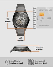 Fossil - Fossil Everett Smoke Watch ME3206