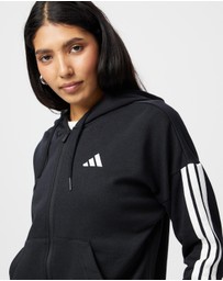 adidas Sportswear - Essentials 3-Stripes Full-Zip Fleece Hoodie