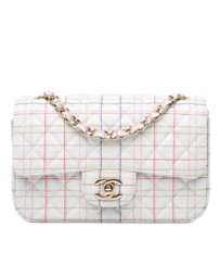 Pre-Loved by Azura Reborn - Pre-Loved Mini Rectangular Classic Printed Calfskin Single Flap