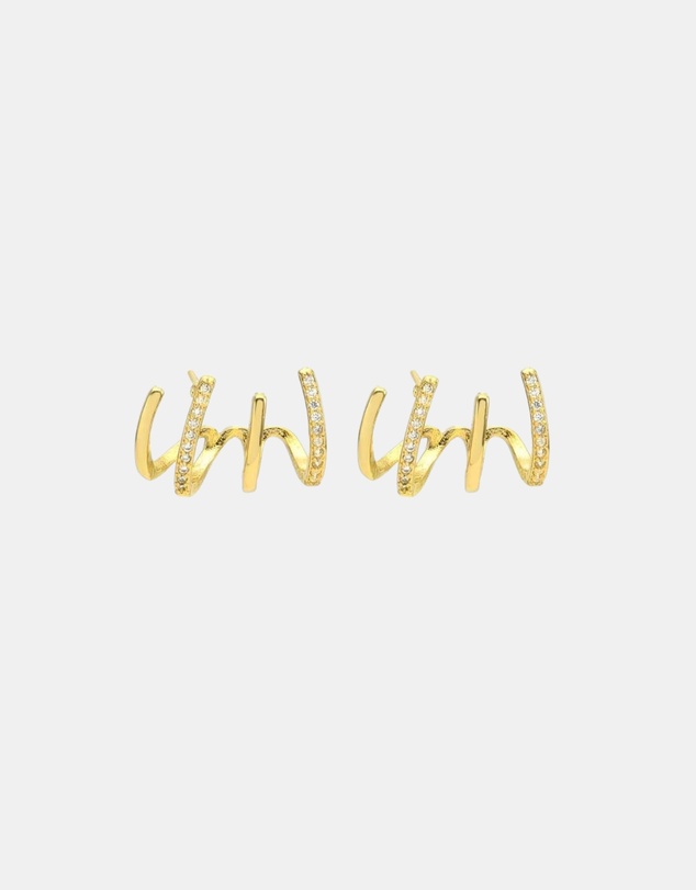 Pastiche - Gold Diana Earrings