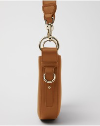 Mon Purse - Smooth Leather Saddle Bag