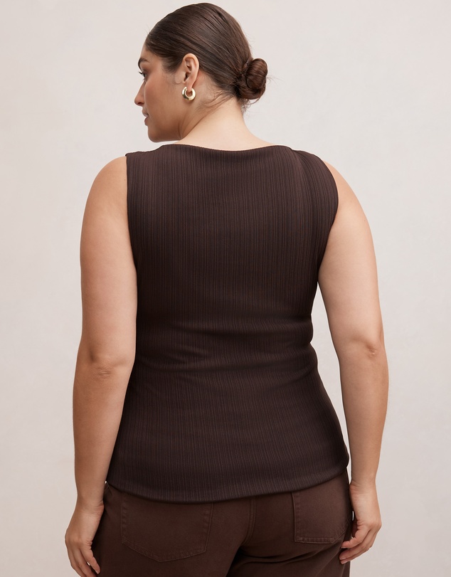 Forever New Curve - Frankie Curve Boat Neck Tank Top