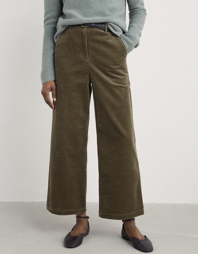 Seasalt - Seasalt Cornwall Green Asphodel Trousers