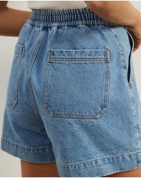 Atmos&Here - Samira Relaxed Denim Shorts