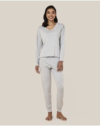 Papinelle - Pia Luxe V Neck Long Sleeve Top