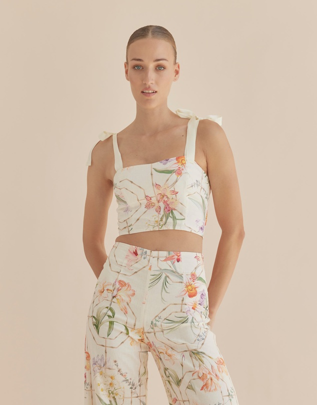 Amelius - Orangerie Crop Top
