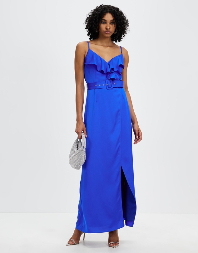 Honey and Beau - Euphoric Frill Maxi Dress