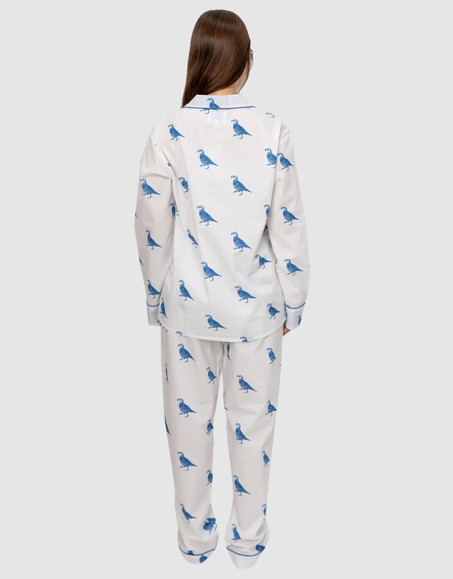 Sant And Abel - Women's Nathan Turner Quail Long PJ Set