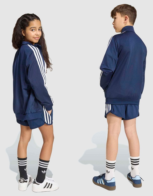 adidas Originals - Pinstripe Sprinter Shorts - Kids-Teens