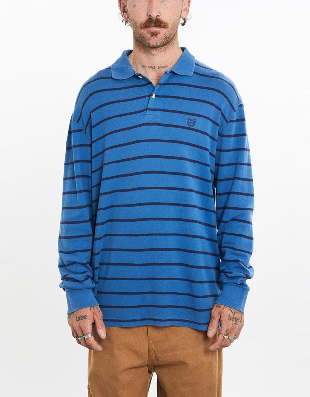 Vintage by The Real Deal - Pre Loved - Vintage Chaps Ralph Lauren Long Sleeve Polo Shirt