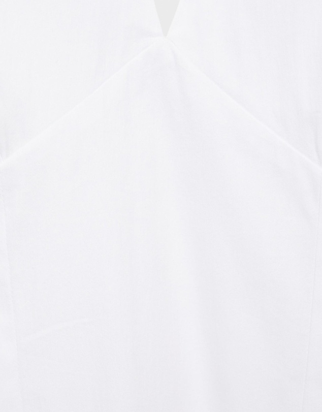 M.N.G - Valenti Halter Neck Cotton Midi-Dress