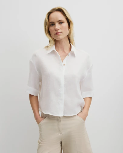 Country Road - Short Sleeve Linen Shirt