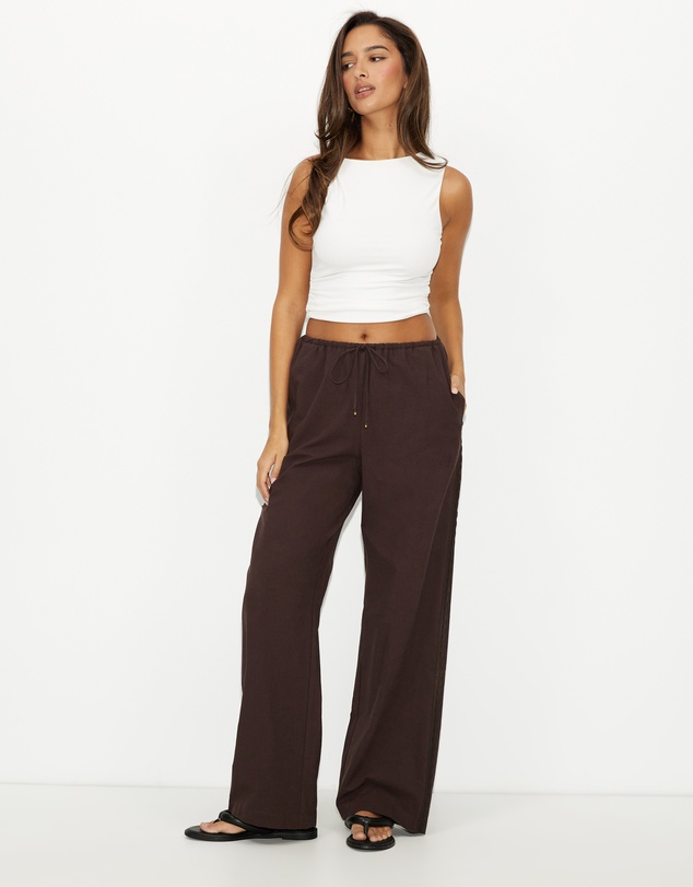 Dazie - Solvento Linen Blend Pants